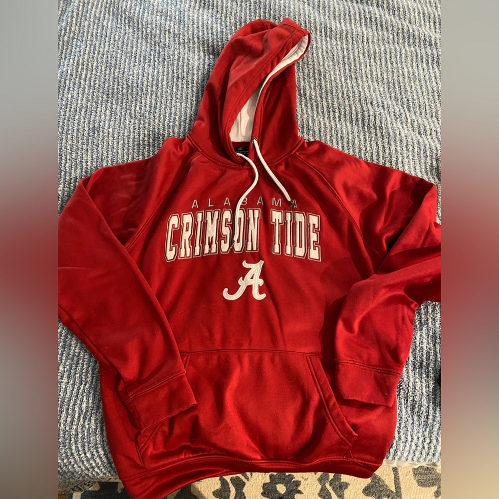 Colosseum Alabama Crimson Tide Red Hoodie